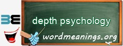 WordMeaning blackboard for depth psychology